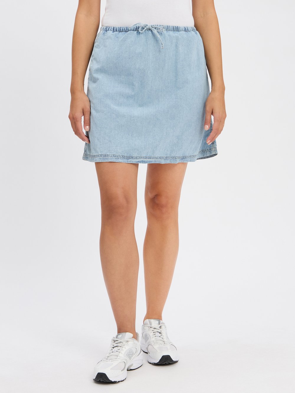 american vintage Minirock Damen hellblau, S