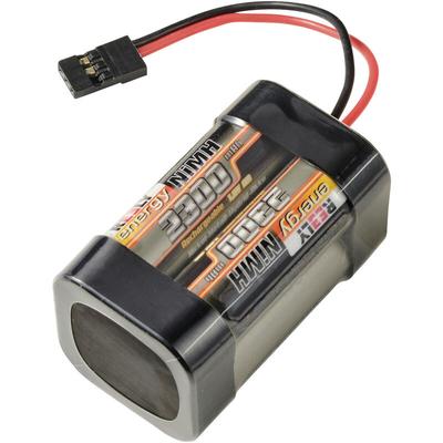 Reely - Modellbau-Empfängerakku (NiMh) 4.8 v 2300 mAh Zellen-Zahl: 4 Mignon (aa) Block JR-Buchse Image