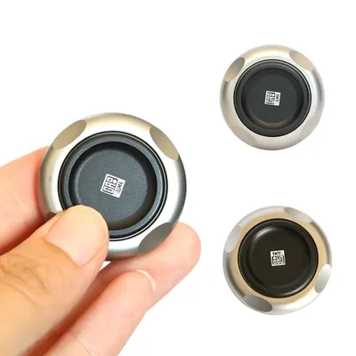 Mini Magnetic Coin Tactile Push Card Skateboard Ratchet Fidget EDC Stress Reducing Anti-Stress Metal