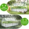 with 2 Zippered Screen Windows, Outdoor Garden Yard Greenhouse Tent Galvanized Raised, Greenhouses