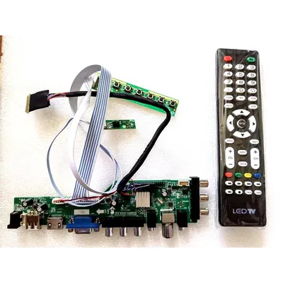 3663 Digital Signal DVB-C DVB-T2 DVB-T kit for N173FGE-L21 N17306-L02 LCD TV Controller Driver Board LUA63A82