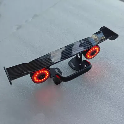 Electric four-wheeled skateboard accessories, skateboard headlights, handle lights, handrails,