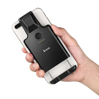 Eyoyo 2D Back Clip Bluetooth Barcode Scanner Portable Barcode Reader Data Matrix 1D 2D QR Bar Code