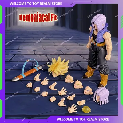 NEW Demoniacal Fit Dragon Ball Z Shf Super Saiyan Action Figure Trunks The Boy From The Future Son