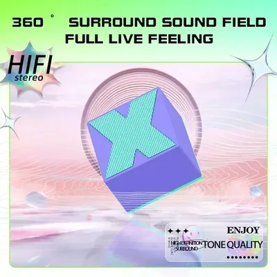 Popular Speakers Mini Lightweight Portable Stereo Surround Sound Bluetooth Subwoofer Hands for