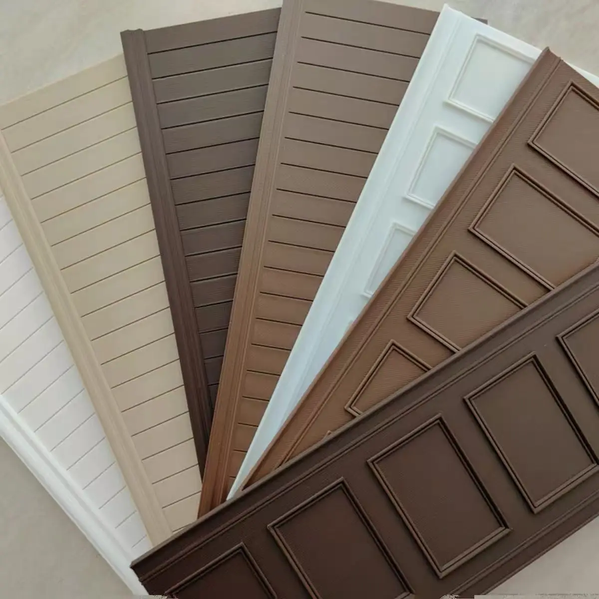 Puppenhaus Wand Rock Holz Wainscoting Sockel Taille Linie Puppe Puppenhaus Möbel Zubehör Neue Diy Miniatur Puppenhaus Image