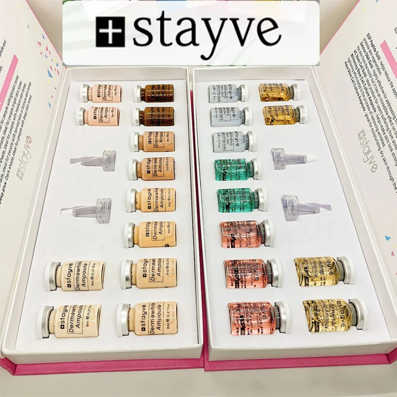 Korea Original Stayve BB Cream Glow Beginner Starter Kit Niacinamid/Peptide Essence Moisturize Face Skin Care Image