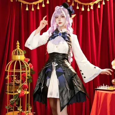 AUF LAGER XS-2XL Vivian ZZZ Cosplay Anime Spiel Zenless Zone Zero Rollenspiel Perücke Halloween Party Outfits für Frauen Image
