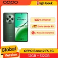 Versione globale OPPO Reno12 FS 5G Smartphone MTK Dimensity 6300 6.67inches 120Hz Display 50MP fotocamera principale 5000mAh Batteria