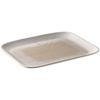 Tablett APS "Servierplatte "BLUSH" 32,5 x 26,5 cm, Höhe 2,5 cm", weiß (weiß, beige), B:26,50cm H:2,50cm L:32,50cm, Melamin, Tabletts