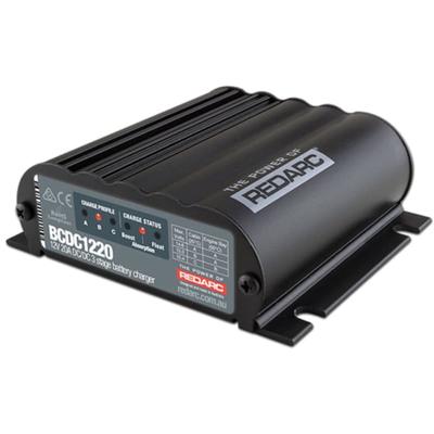 USED REDARC In-Vehicle Battery Charger 12V 20A Smart Start DCDC 3 Stage Ignition Control - No Solar BCDC1220-IGN