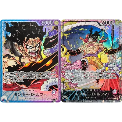 OPCG ONE PIECE Gear Fourth Ruffy Relief Flash Card Nami Single Card Diy Self Made Classic Game Anime Collection Card Gift Toy Image
