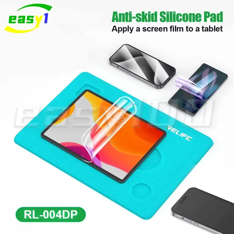 RELIFE RL-004DP Multifunktionale Anti-Rutsch-Folie, flache Pad für Handys, iPhone, iPad, Silikon-Schutzpad, Kamera, Kartensteckplatz-Werkzeuge Image