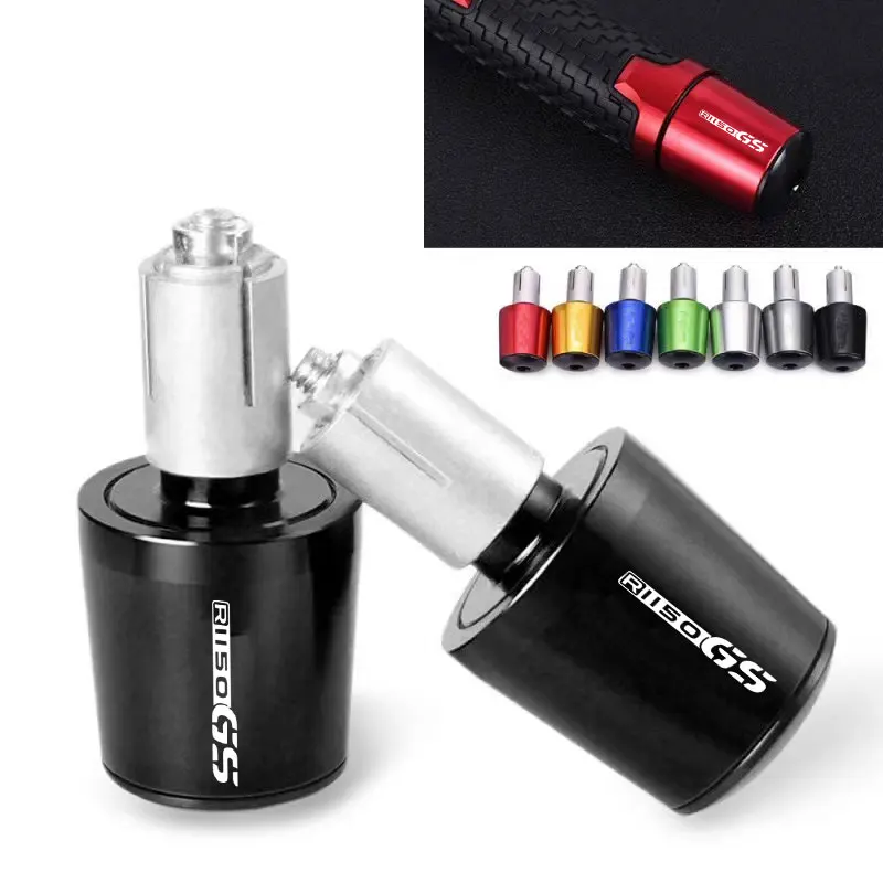 FÜR BMW R1150GS R 1150GS 1150GS 1999 2000 2001 2002 2003 2004 Motorrad CNC Griff Bar Lenker Griffe Kappe Ende griff Stecker Image