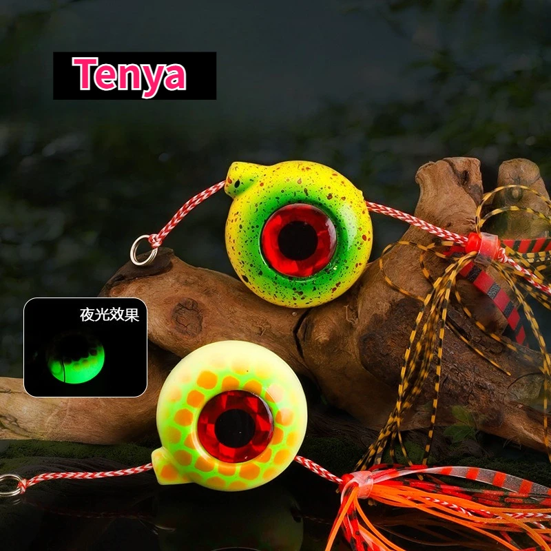 40g 60g 80g 100g 150g 200g Testar Richiamo di pesca Tenya Jig Testa Acqua salata Madai Metal Jig Gonna di gomma Kabura Affondamento Jigging Bait