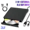 Masterizzatore CD esterno Blu ray Drive con cavo di prolunga Lettore portatile BD/CD/DVD-RW USB 3.0