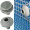 Ugello di ingresso in rete per schermo per piscina per collegamento tubo INTEX Accessori di ricambio
