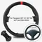 Housse de volant de voiture en cuir microfibre pour Peugeot 307 CC 2004-2009 307 SW 2004-2009 407 SW