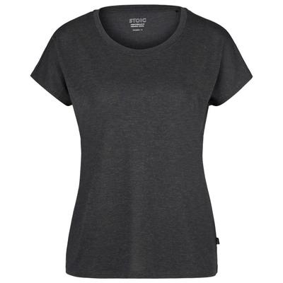Stoic - Women's PerformanceMerino BorgholmSt. T-Shirt - Merinoshirt Gr M schwarz/grau Image