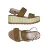 Marc Cain Damen Sandale, Gr. 36, braun, kein Etikett