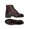 Marc Shoes Damen Stiefelette, Gr. 40, bordeaux, Leder