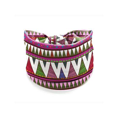 Women's Colorful Boho Twist Headbands – Soft Stretchy Wide Hair Bands for Yoga, Festivals and Casual Wear