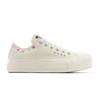 Sneaker CONVERSE "CHUCK TAYLOR ALL STAR LIFT FLORAL EMBROIDERY LOW TOP", Gr. 41, egret, sugar berry, cactus bud, Textil, sportlich, Schuhe