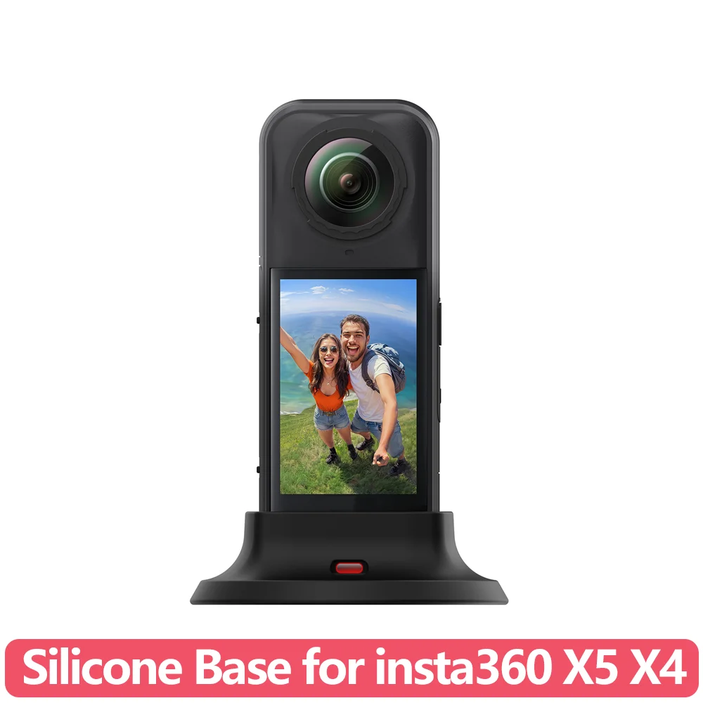 X5 Silikon-Basishalterung für Insta360 X5 X4 Action-Kamera-Zubehör Image