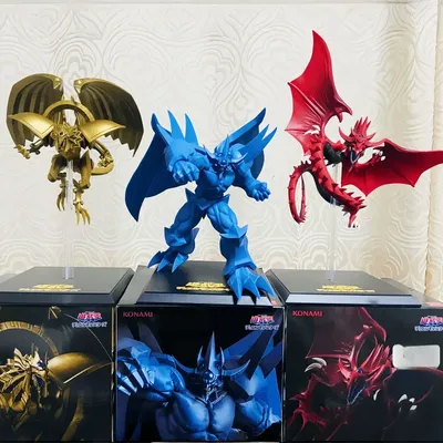 Heißes Konami Yu Gi Oh! Arc-V Duel Monsters Ägyptischer Gottes handgefertigt Der geflügelte Drache Image