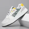 HKDQ Männliche lässige Turnschuhe, Frühling und Herbst, leichte Skateboard-Schuhe, atmungsaktiv, rutschfest, Wanderschuhe, große Größe 47, Herrenschuhe