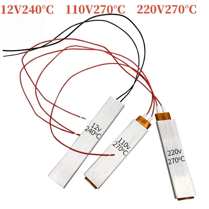 Heizelement PTC Heizung Haartrockner Zubehör Lockenwickler Heizung 240-270 Grad Geflügel Ei Inkubator Zubehör 220V/110V/12V Image