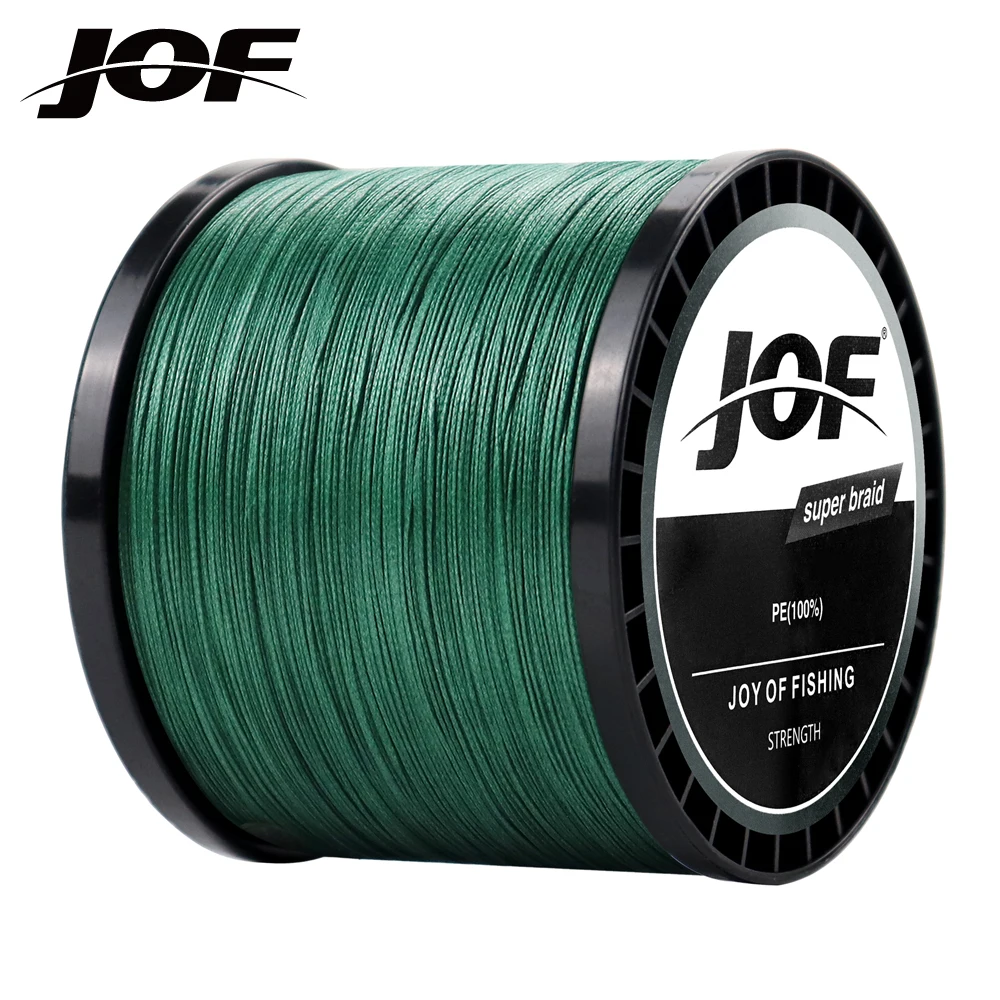 Jof starke Kraft Japan geflochtenen Draht 4 Stränge pe Multi filament Angelschnur 300m 500m 1000m Karpfen Angeln Zubehör 8-100lb Image