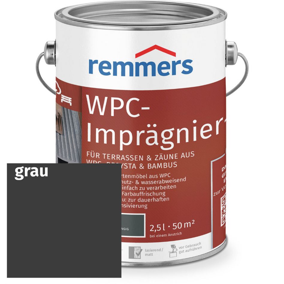 Remmers WPC-Imprägnier-Öl grau 2,5 l Image