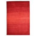 Tappeto in lana tessuto a mano - rosso - 190x290 cm