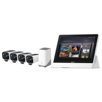 eufy Smart Display + eufyCam S3 Pro 4-Kamera-Set Image