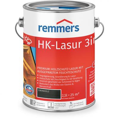 Remmers HK-Lasur 3in1 ebenholz RC-790, 2,5 l Image