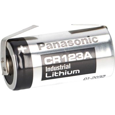 Panasonic Fotobatterie CR123A Lithium 3V 1400mAh U-Lötfahne Image