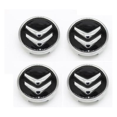 4 Stück Auto-Radkappen für Citroen C2 C4 LC5, 60 mm, Felgenmittelkappe, Nabenmitte-Abzeichen, Image