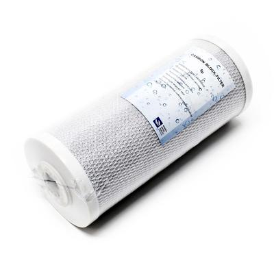 TEMU Cto-10l Activated Filter 10 Inch (254 Mm) 5 Μ Replacement Water Filter, Reverse Filter, Replacement Filter Cartridge, Drinking Water Filter Image