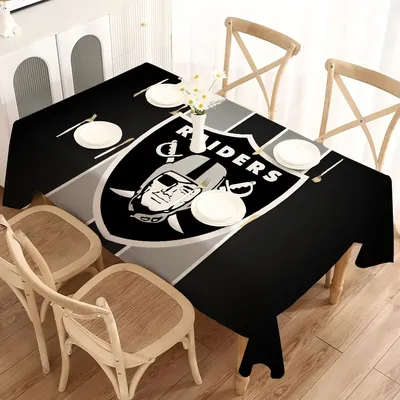 R-Raiders Football Team Table Cloth Table Cover Animal Birthday Table Decorations Kids Birthday