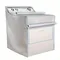1pc Waterproof Washing Machine Cover - 210D Oxford Cloth with Silver Coating - Dustproof Outdoor Washer Protector
