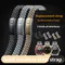 Jubilee Stainless Steel watchband for GMT Datejust Rolex Seiko Tudor Replace Wriststrap 20mm 21mm