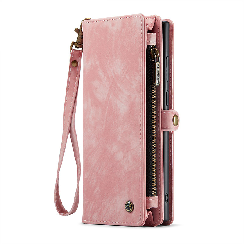 Phone Case For Samsung Galaxy S23 S22 S21 FE S21 Ultra Plus S20 A14 A54 A53 A13 A12 Wallet Case with Stand Holder Full Body Protective Dustproof Solid Colored PU Leather