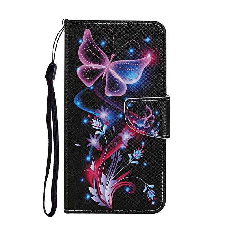 Phone Case For Samsung Galaxy S26 Ultra Plus S25 Ultra Plus S23 S22 Plus Ultra A34 A54 A53 S20 FE Wallet Case Flip Wallet Card Holder Animal Cartoon Flower TPU PU Leather