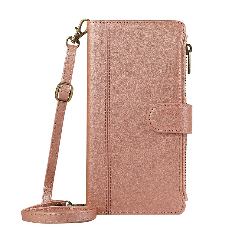Phone Case For Samsung Galaxy S26 Ultra Plus S25 S24 S23 S22 S23 FE S21 Ultra Plus S20 A55 5G A35 5G Wallet Case with Stand Holder Magnetic Zipper Retro TPU PU Leather