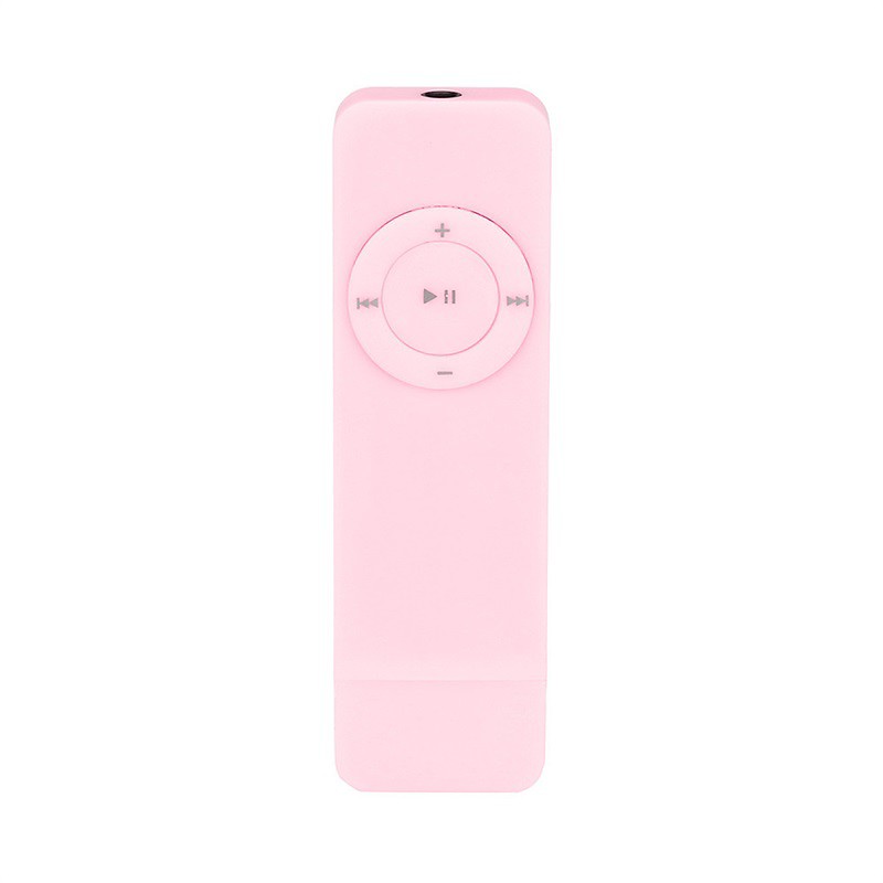 Digital MP3 Player Portable USB Rechargable Media Sound MP3 Music Player with Lanyard for Student Valentine's Day Gifts