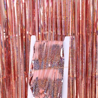 Laser Rain Curtain Birthday Scene Decoration Wedding Background Wall Decoration Tassel Door Curtain Party Decoration Rain Curtain