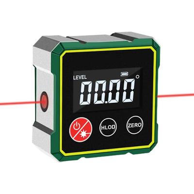 Digital Angle Finder Magnetic Angle Gauge LCD Digital Level tool Protractor Inclinometer Level Box Backlit Portable Angle Measurement Tool Battery Operated