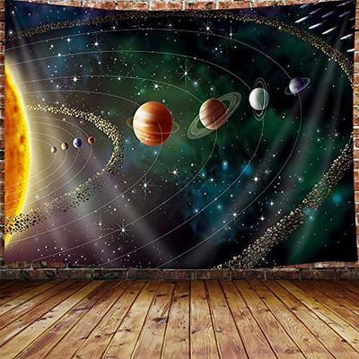 Outer Space Planets Tapestry Universe Galaxy Tapestry Wall Hanging for Bedroom Tapestry Beach Blanket College Dorm Home Decor