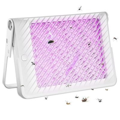USB Electric Mosquito Killer Lamp Indoor Outdoor Efficient 365nm Light Trap with Body Temperature Simulation Co2 Emission - Kid Pet Safe - Suitable for Home, Office Garden